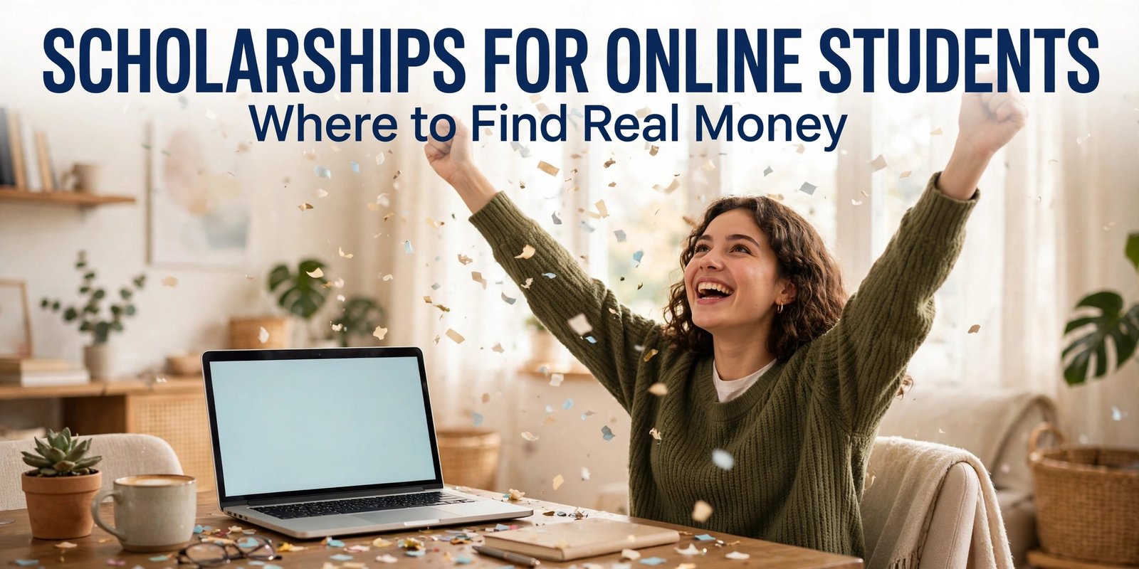 Scholarships for Online Students: Where to Find Real Money - EduMinds